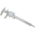 Abs Import Tools Import 6" Precision Dial Caliper With White Dial 41000202